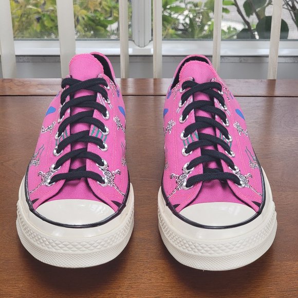 Converse Men's Chuck 70 Ox Archive Skate Canvas 170925C Hyper Pink - Picture 3 of 11